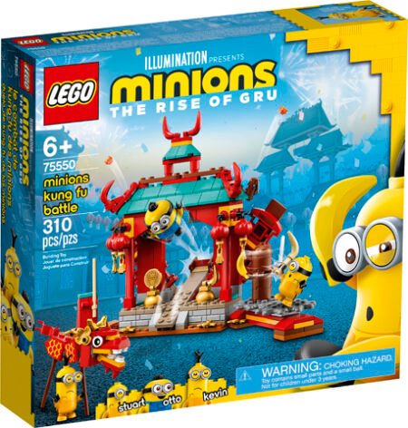 Lego 75550 Minions Kung Fu Battle