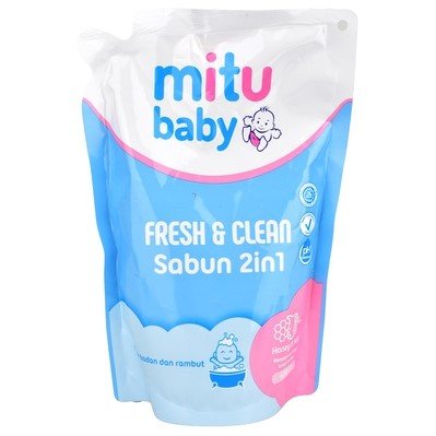 Детское мыло Mitu Fresh Clean 2в1 400 мл