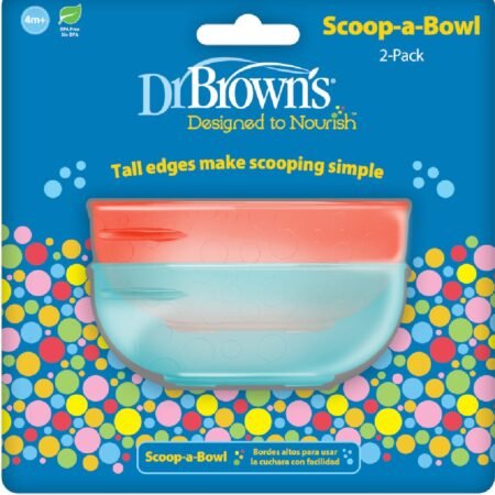 Dr.Brown’s deep plate 2 pcs, 4+ months