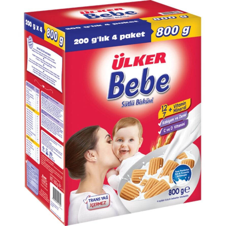 Ülker Bebe südlü peçenyesi 800 qr