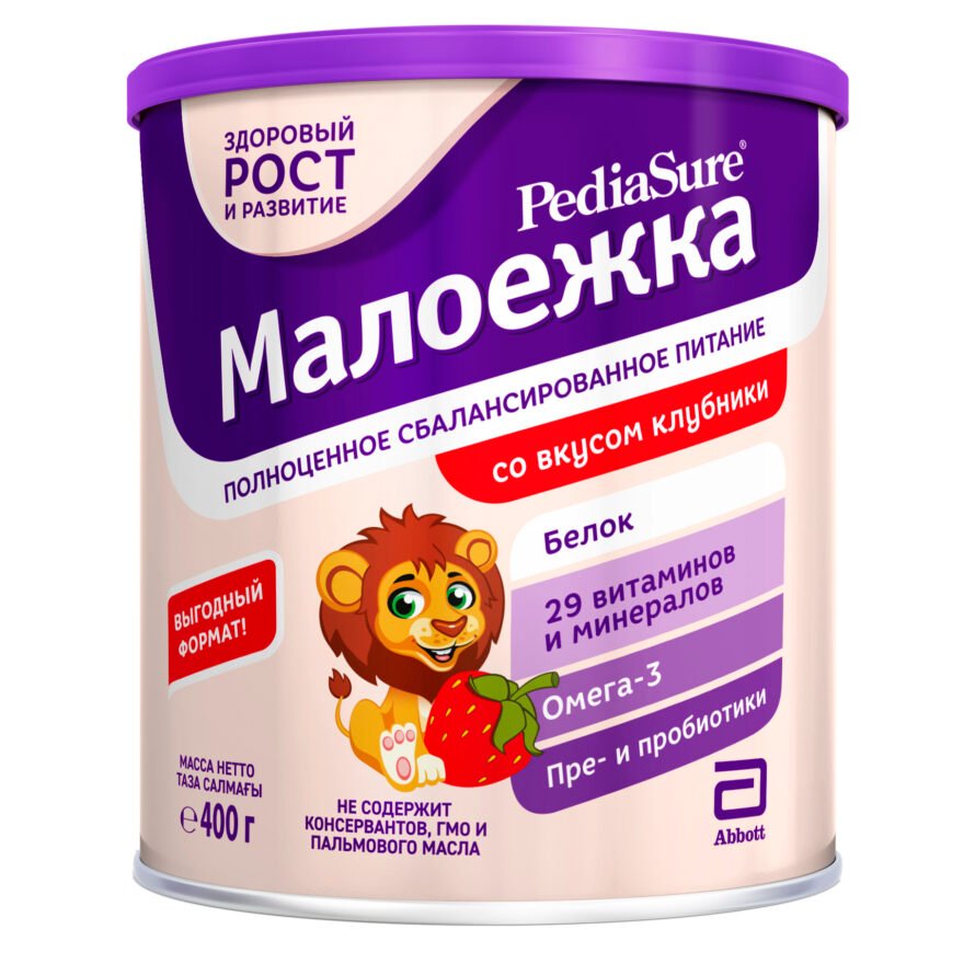 Сухая смесь PediaSure Малоежка со вкусом клубники 400 г