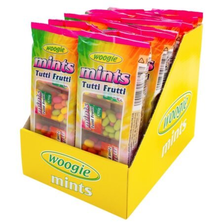 Gunz — Mints tutti frutti — сахарные драже с фруктовым вкусом, 64 г