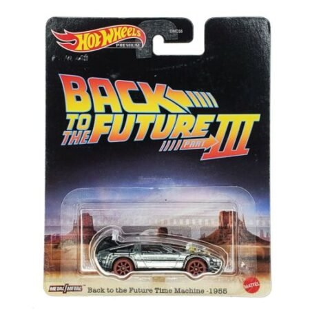 Mattel Hot Wheels black to future time machine hcp22