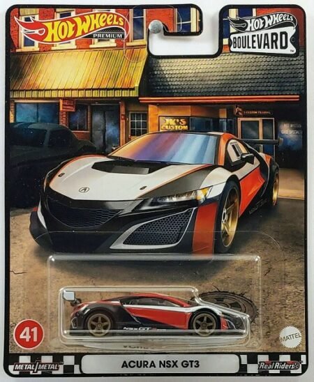 Mattel Hot Wheels acura nsx gt3 hcr23